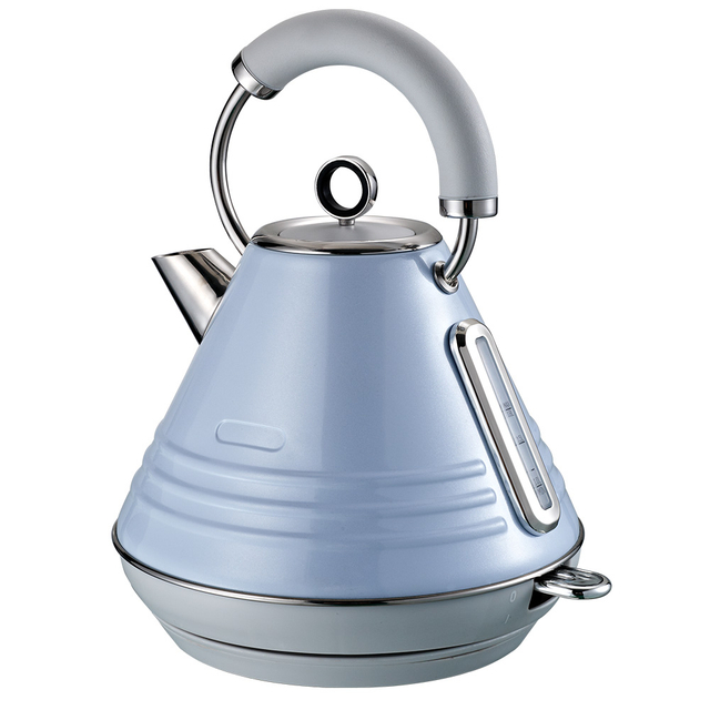 Electric Stainless Steel Pyramid Kettle 1.8l
