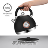 Retro Electric Kettle 1.7l with Temperature Gauge