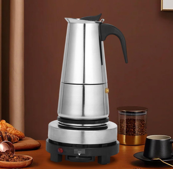 Moka Pot with Electric Kettle_1