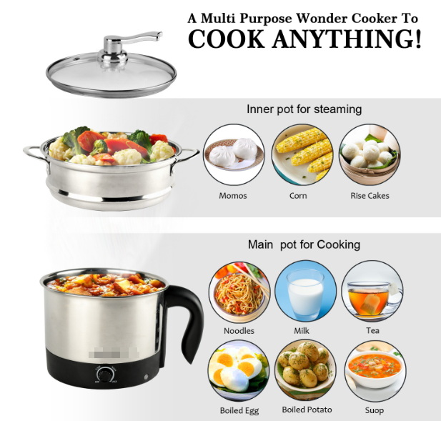 Boil Water in Multi Cooker Electric Kettle_2 Boil Water in Multi Cooker Electric Kettle_2