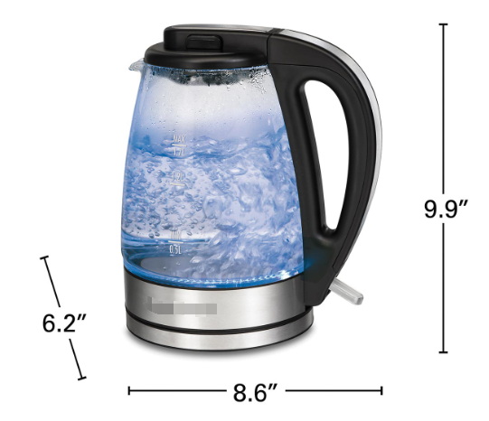 Boil Water in Hamilton Beach Electric Kettle_1
