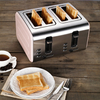 4 Slice Toaster Wide Slot 6 Setting
