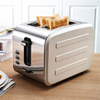 2 Slice Stainless Steel Toaster Wide Slot