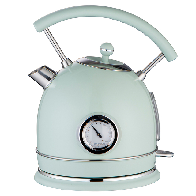 Retro Electric Kettle 1.8l with Thermometer