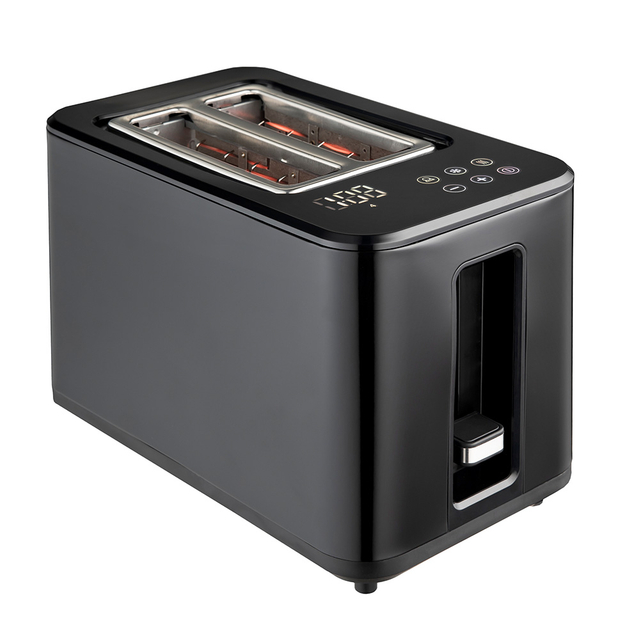 Stainless Steel Toaster with Led Display