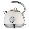 Retro Style 1.7l Electric Kettle with Temperature Gauge