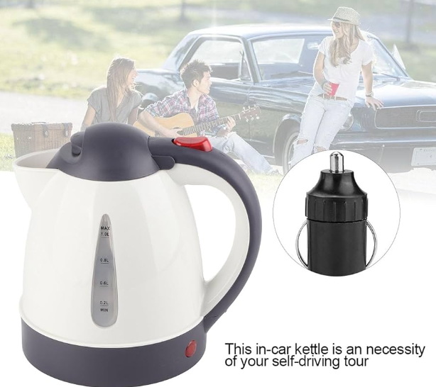 Use An Electric Kettle on Car Power_3