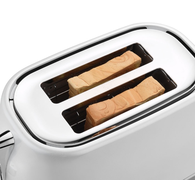 Stainless Steel 2-slice Toaster with Led Display