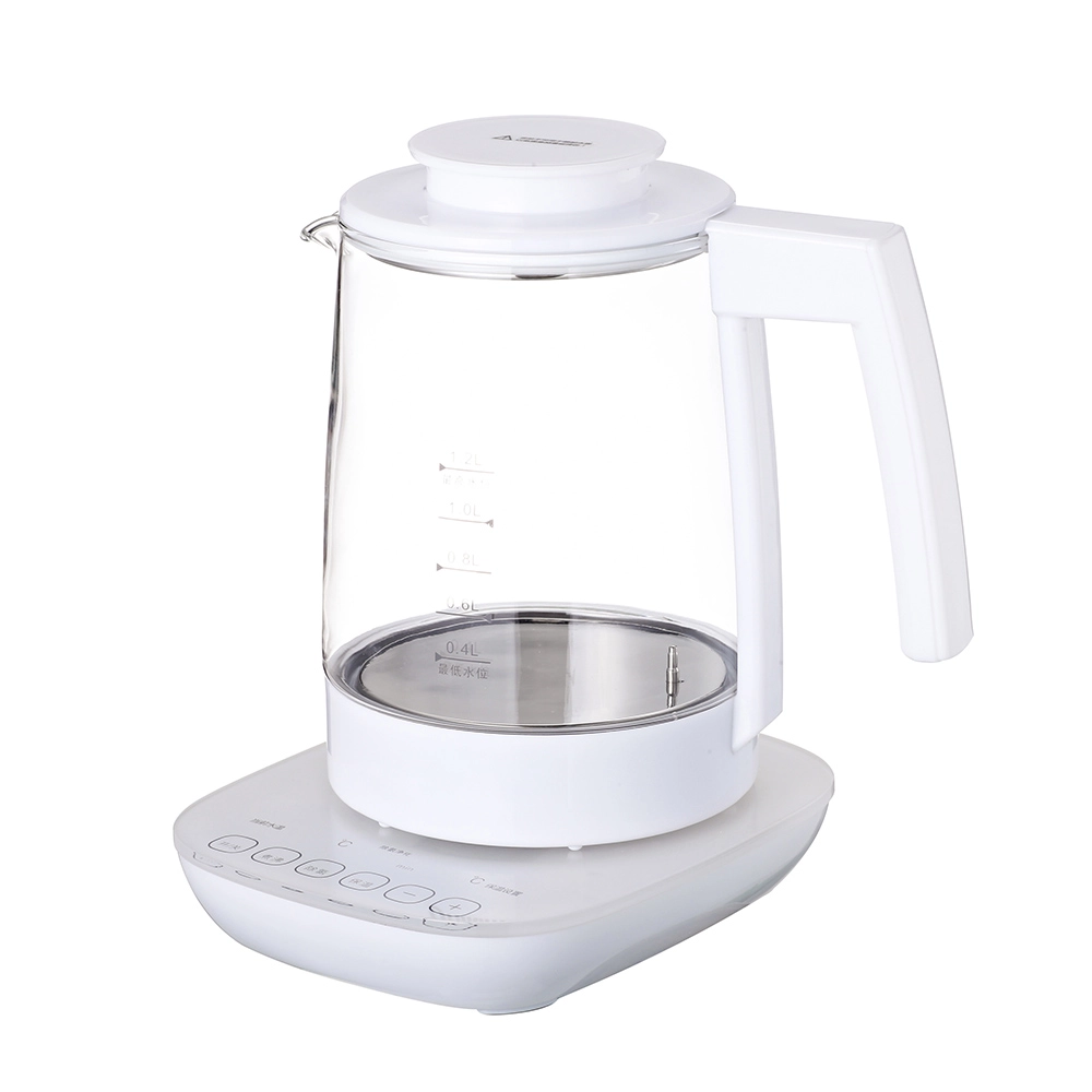 1.2l Electric Milk Modulator Glass Digital Kettle